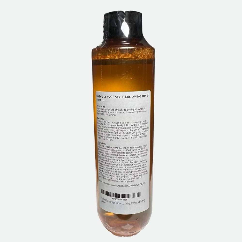 Dashu Classic Volume Grooming Tonic Water Wax 200ml‎ 6.76fl oz